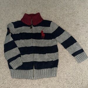 Ralph Lauren Boy size 24 months zippered sweater